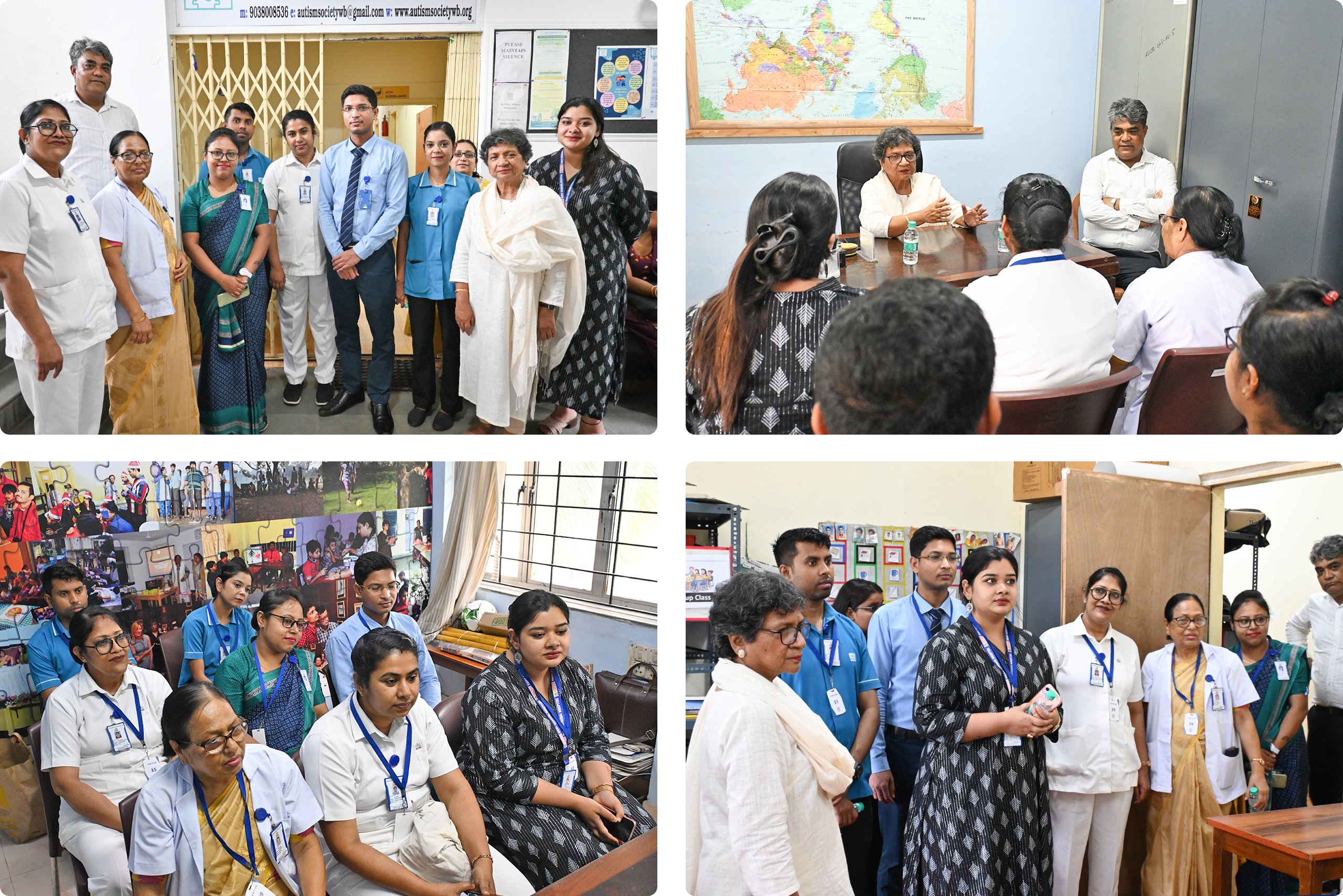 Ruby General Hospital Team Visits ASWB