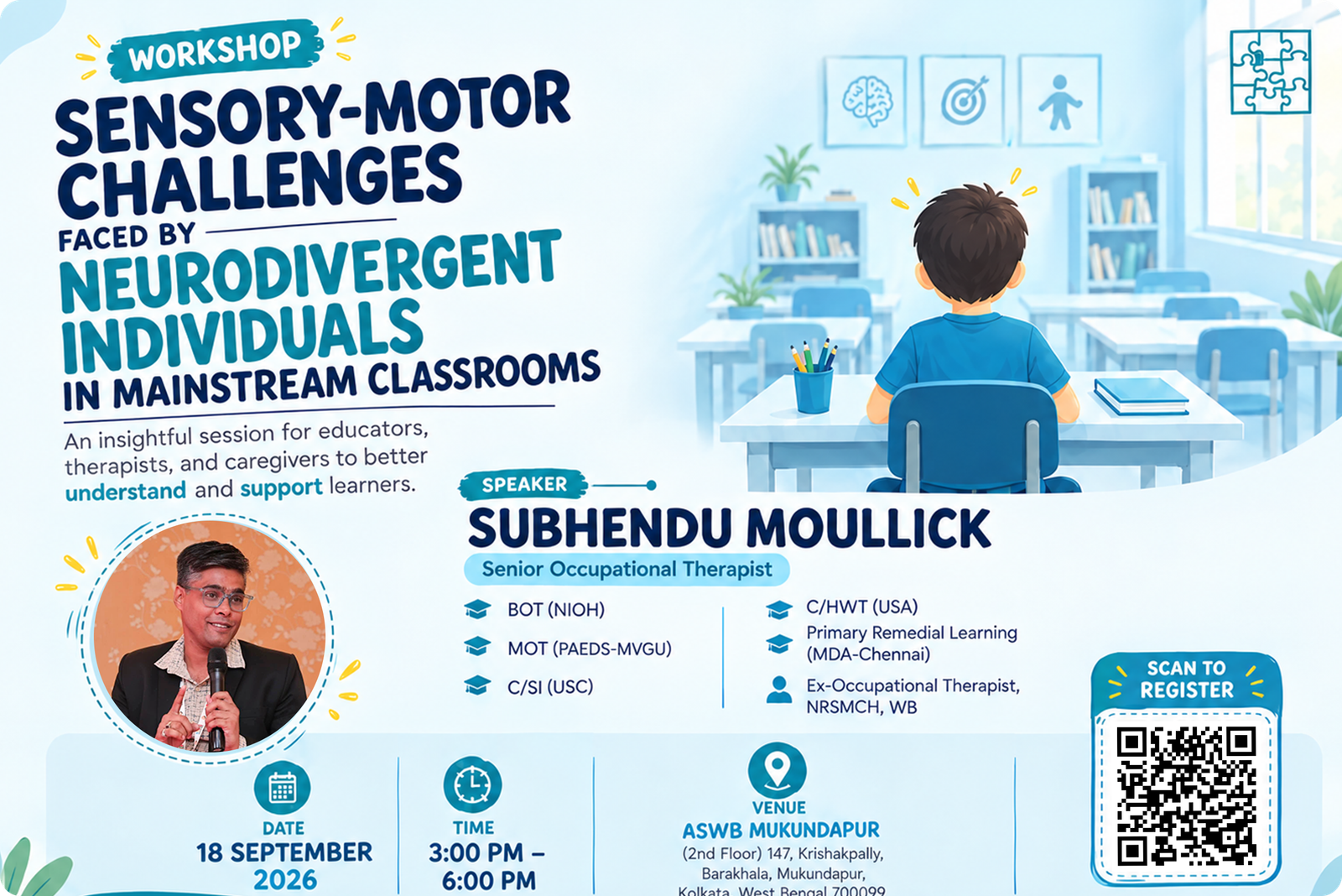 ASWB Welcomes Subhendu Moulllick for a Professional Development Workshop